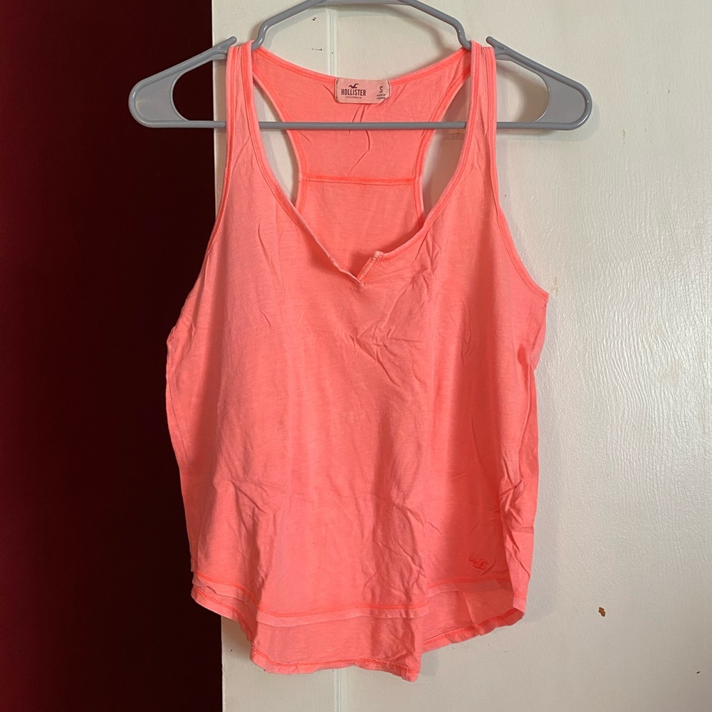Hollister razor back crop tank top